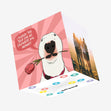 To My Favourite Dod Mummy Bull Terrier And A Tulip Mother's Day Confetti-exploding Greetings Card