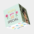 Mam You?re So Special Bomb 3D Cube Card