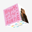 Made Of Balloons Happy 30th Birthday Auntie Confetti-exploding Greetings Card