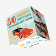 Red Car Uncle 30th Birthday Confetti-exploding Greetings Card