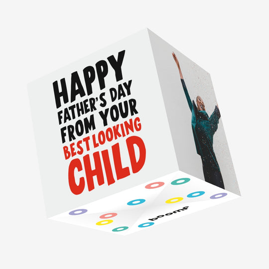 Best Looking Child Confetti-exploding Greetings Card