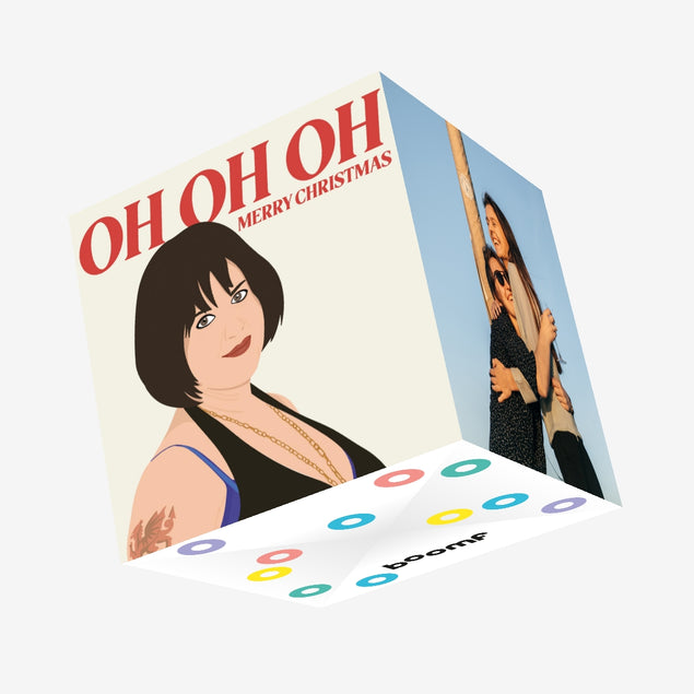 Nessa Merry Christmas Confetti-exploding Greetings Card