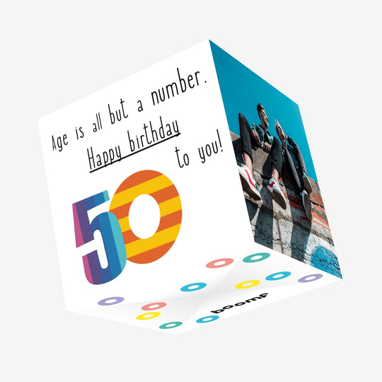 Happy 60th Birthday To You! Confetti-exploding Greetings Card