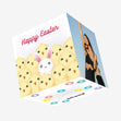 Happy Easter Chick Confetti-exploding Greetings Card