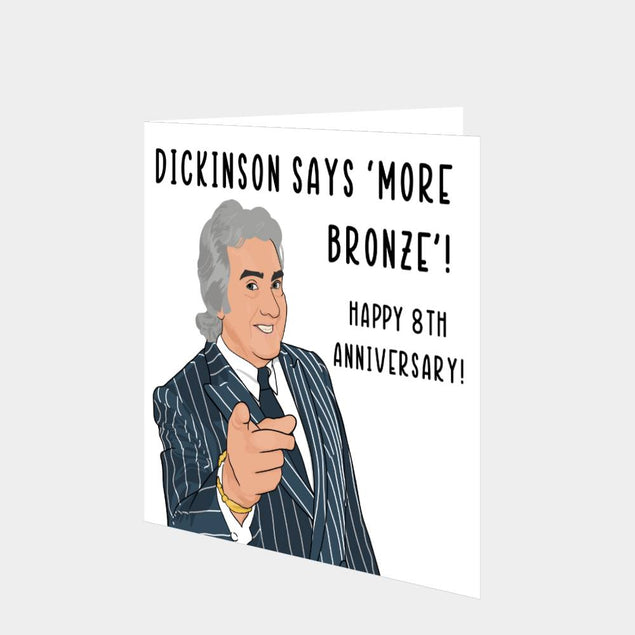 Happy 8th Anniversary Card