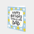 Happy Birthday Totally Rad Dad Card