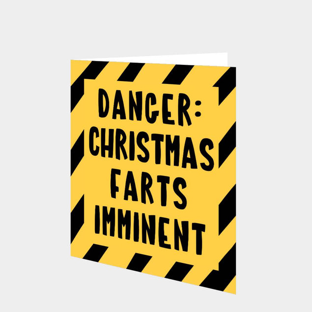 Christmas Farts Imminent Card
