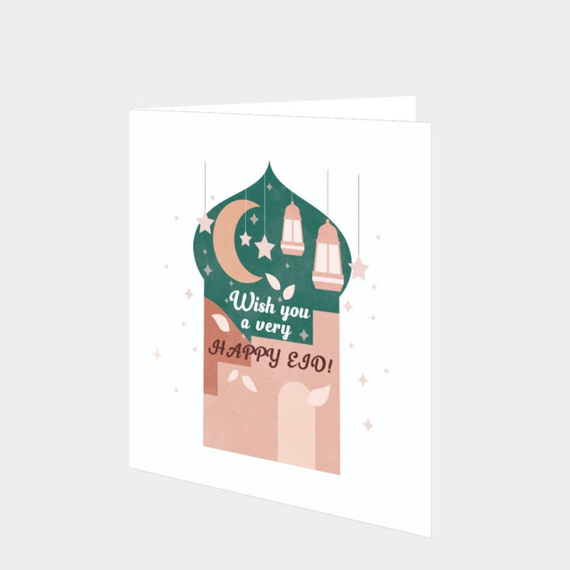 Wish You  A Very Happy Eid! Card