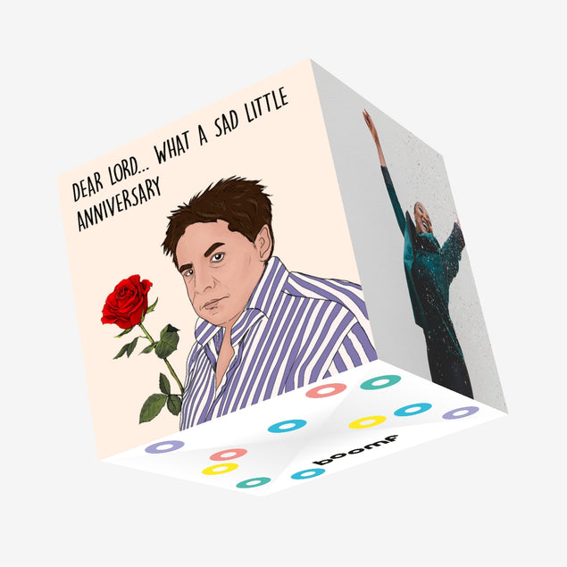 What A Sad Little Anniversary Confetti-exploding Greetings Card