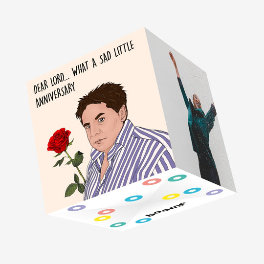 What A Sad Little Anniversary Confetti-exploding Greetings Card