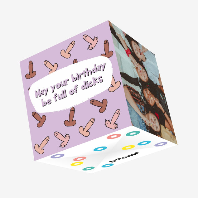 May Your Birthday Be Full Of D... Confetti-exploding Greetings Card