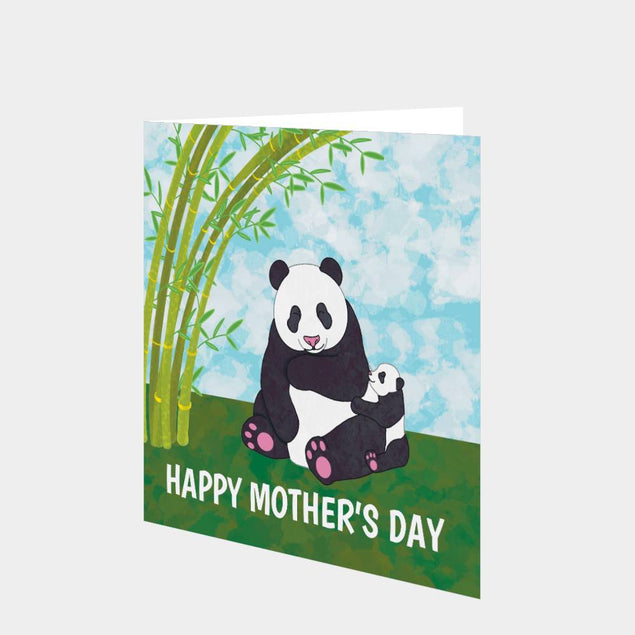 Happy Mother's Day Panda Card