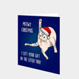 Meowy Christmas Card