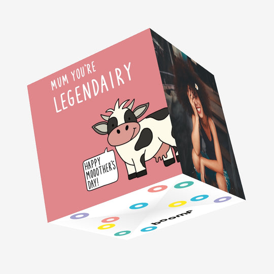 Mum You’re Legendairy Mother’s Day Confetti-exploding Greetings Card