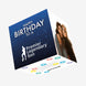 Premier League Son Football Birthday Confetti-exploding Greetings Card
