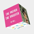 Like Mother Like Daughter Bomb 3D Cube Card