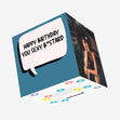 Sexy B*stard Birthday Confetti-exploding Greetings Card