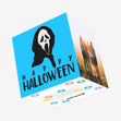 Scream Happy Halloween Confetti-exploding Greetings Card