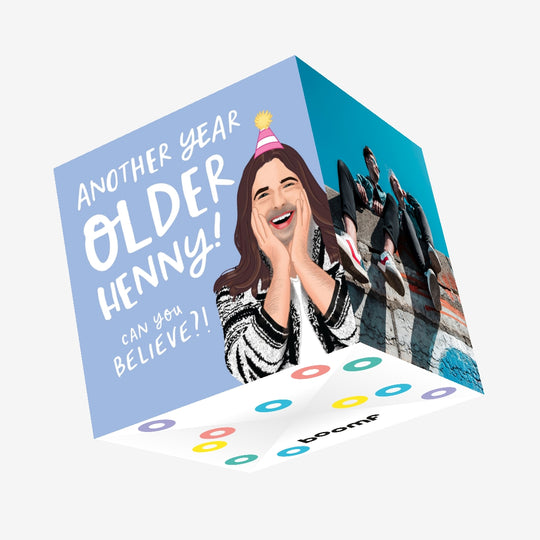 Another Year Older Henny Confetti-exploding Greetings Card