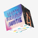 Happy Birthday Auntie Violet Confetti-exploding Greetings Card