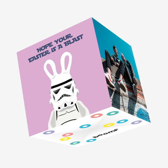 Starwars Easter Confetti-exploding Greetings Card