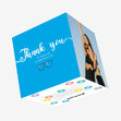 Thank You For Being Such An Inspiration Blue Confetti-exploding Greetings Card