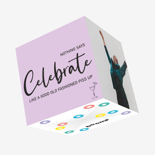 Nothing Says Celebrate Confetti-exploding Greetings Card