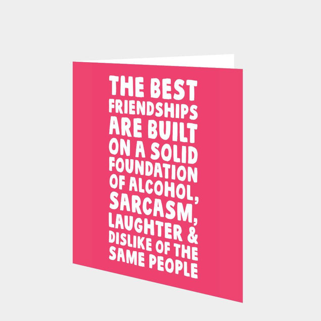 Best Friendships Card