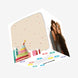 Blank Happy Birthday Cakes Confetti-exploding Greetings Card