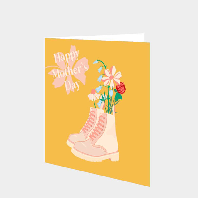 Happy Mother's Day Boots Card