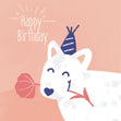 Happy Birthday Bull Terrier Card