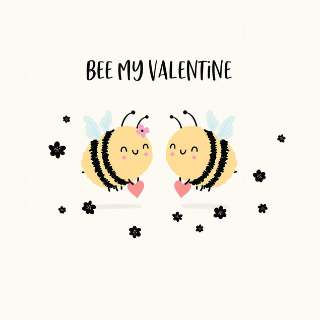 Bee My Valentine Card