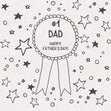 #1 Dad Doodle Card