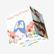 Little Penguin Happy May Birthday Confetti-exploding Greetings Card