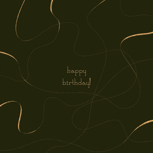 Green Background Happy Birthday