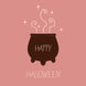 Potion In Pink Happy Halloween