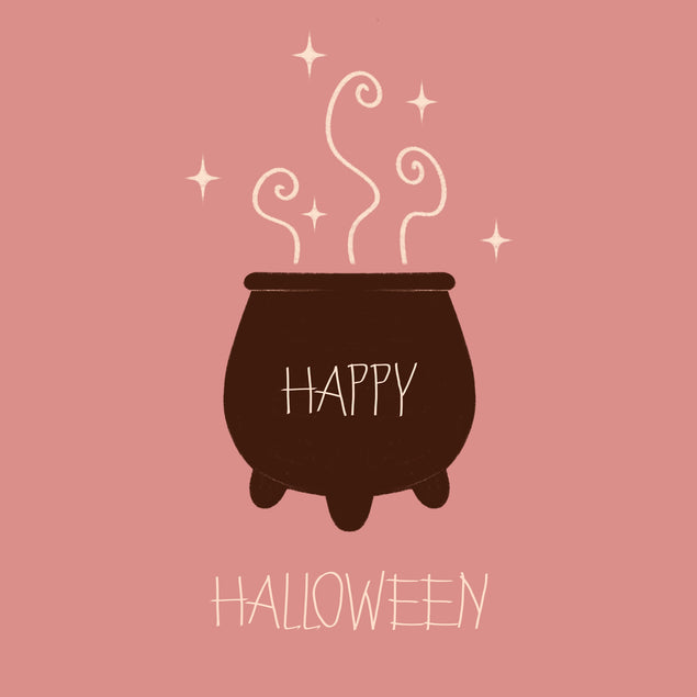 Potion In Pink Happy Halloween