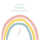 Cute Rainbow Happy 2nd Birthday Daughter