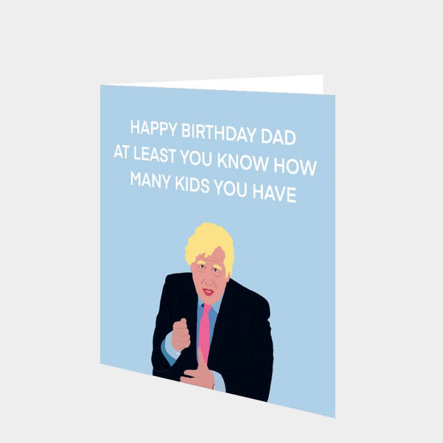Dad Boris Card