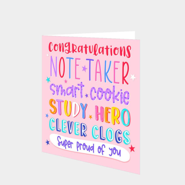 Congrats Clever Clogs Card