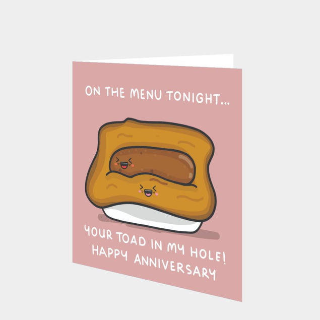 Toad In The Hole Card