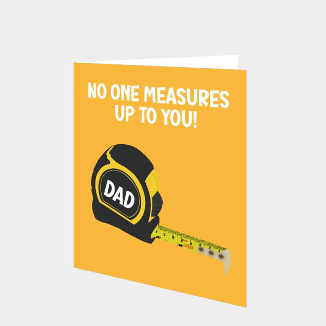 No One Measures Card