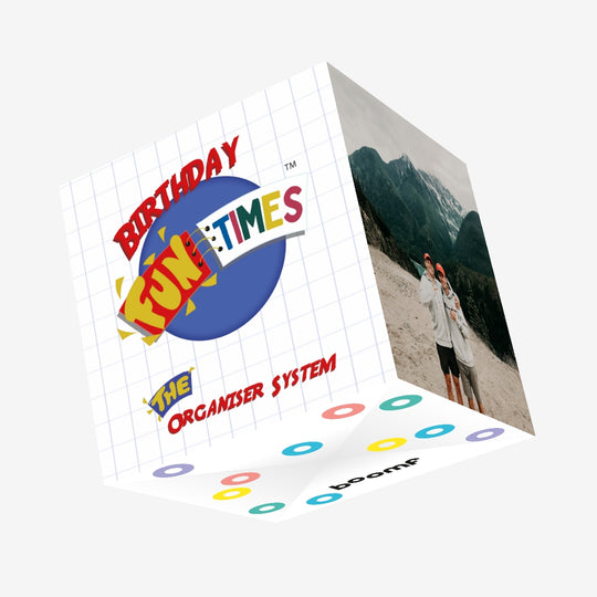 Fun Times Birthday Confetti-exploding Greetings Card