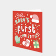 Baby's First Christmas Card