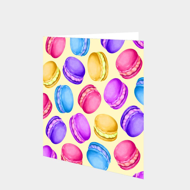 Macarons Card