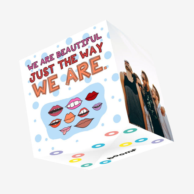 Beautiful The Way We Are International Women?s Day Confetti-exploding Greetings Card