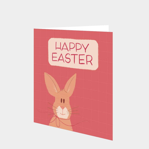 Cute Rabbit Easter Card