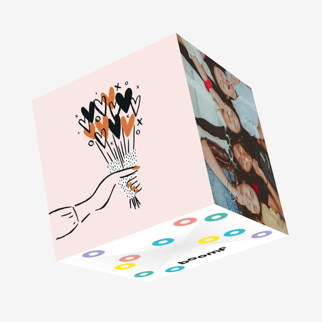 Love You A Bunch Confetti-exploding Greetings Card