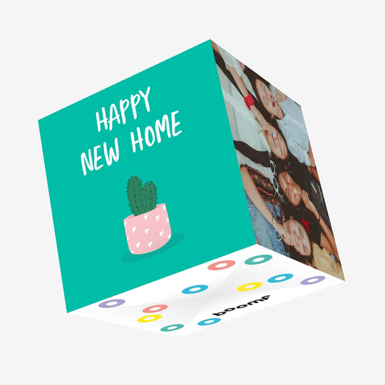 Happy New Home Confetti-exploding Greetings Card