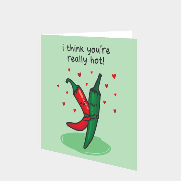 I Think You're Really Hot Card Boomf